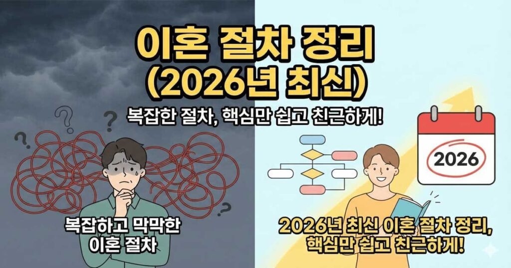 이혼절차정리-완벽가이드