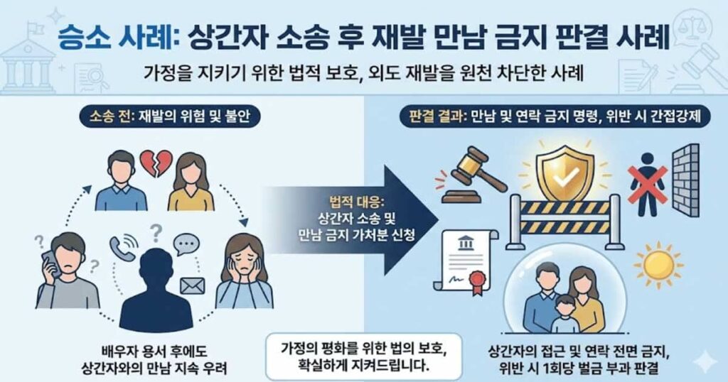 상간자-승소후-재발방지-위위